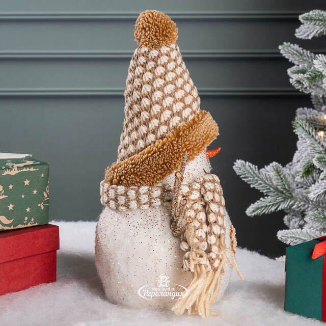 Декоративная фигура Снеговик Аугусто 32 см Koopman