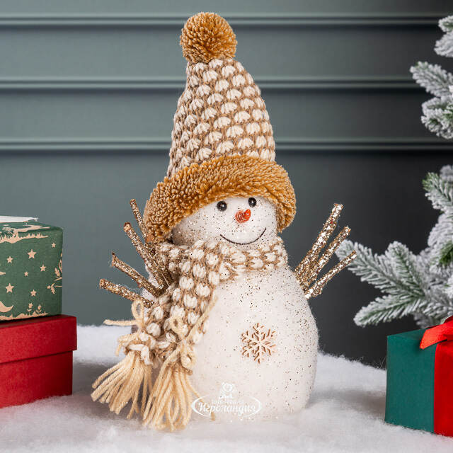 Декоративная фигура Снеговик Аугусто 32 см Koopman