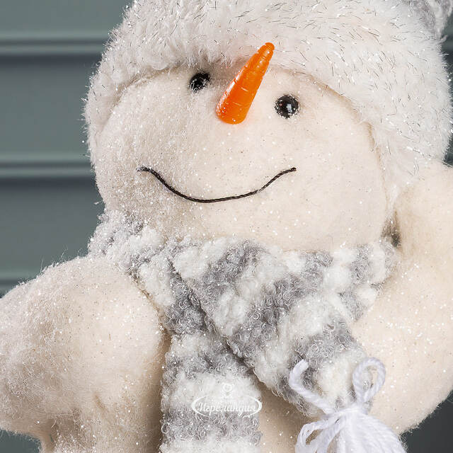 Декоративная фигура Снеговик Санчос в колпачке 55*23 см Koopman