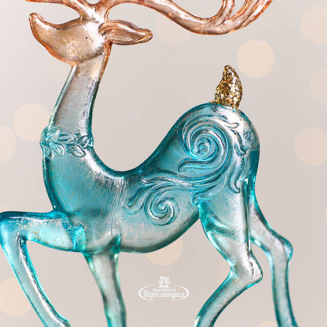 Елочная игрушка Олень Джоэл 15 см Kurts Adler