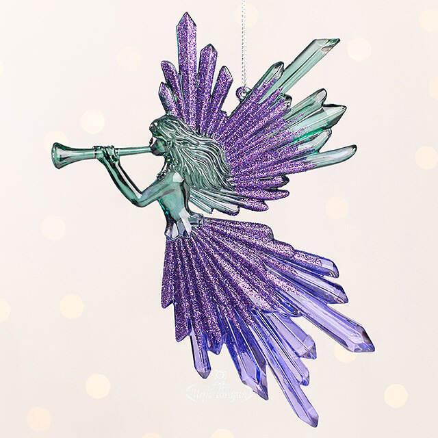 Елочная игрушка Soul Peacock - Ангел Руфина 17 см, подвеска Kurts Adler