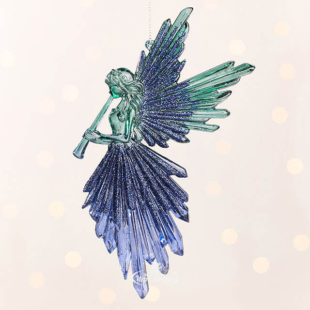 Елочная игрушка Soul Peacock - Ангел Клодетт 17 см, подвеска Kurts Adler