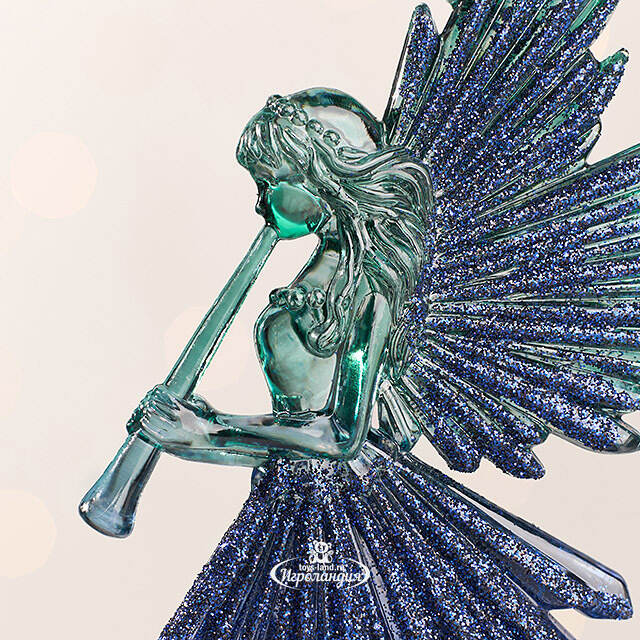 Елочная игрушка Soul Peacock - Ангел Клодетт 17 см, подвеска Kurts Adler