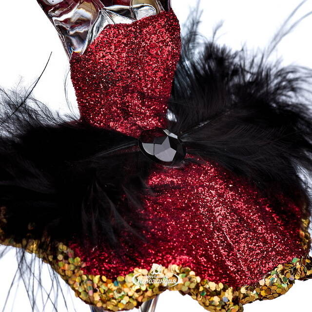 Елочная игрушка Балерина Иветт - Spettacolo Burlesque, подвеска Kurts Adler (Куртс Адлер)