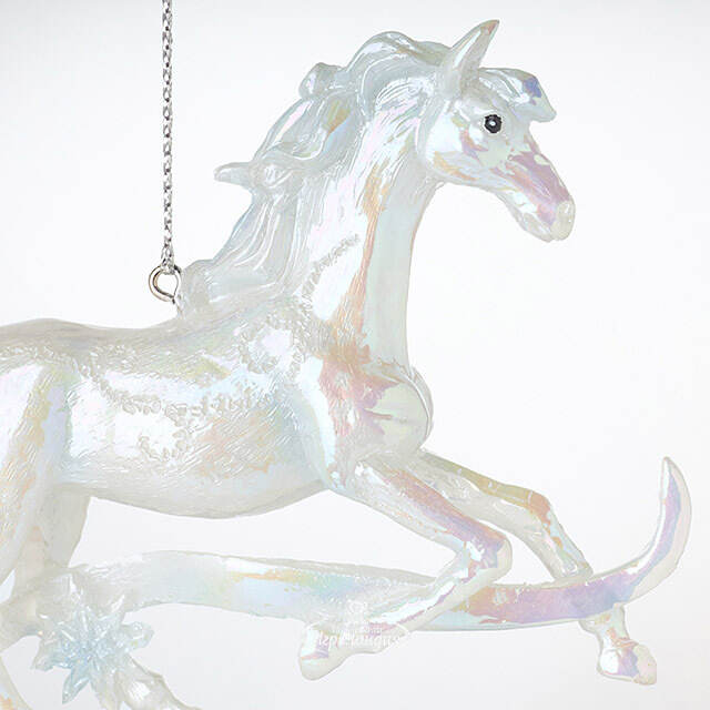 Елочная игрушка Единорог Топаз - Precioze Opale 10 см Kurts Adler