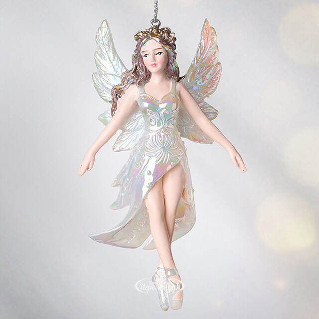 Елочная игрушка Лесная Фея Эмми - Precioze Opale 12 см, подвеска Kurts Adler