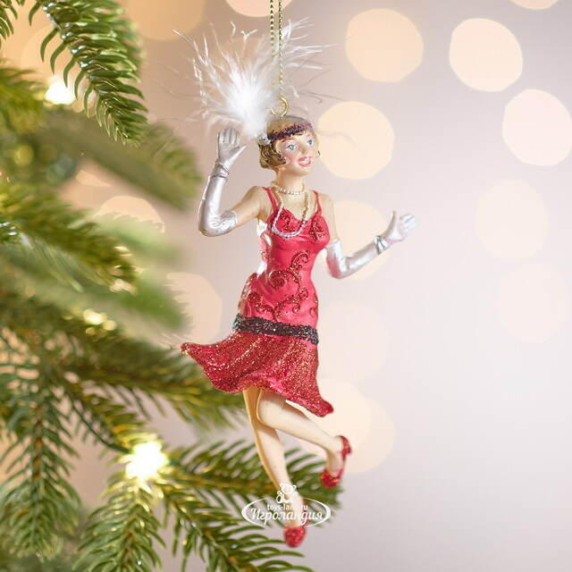 Елочная игрушка Леди Гормлэйт - Dance Night 14 см, подвеска Kurts Adler