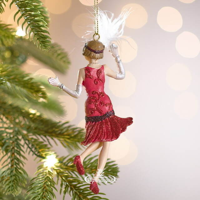 Елочная игрушка Леди Гормлэйт - Dance Night 14 см, подвеска Kurts Adler