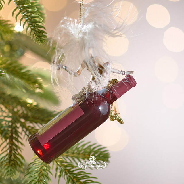 Елочная игрушка Леди Катрисса - Cabaret Style 8 см, подвеска Kurts Adler