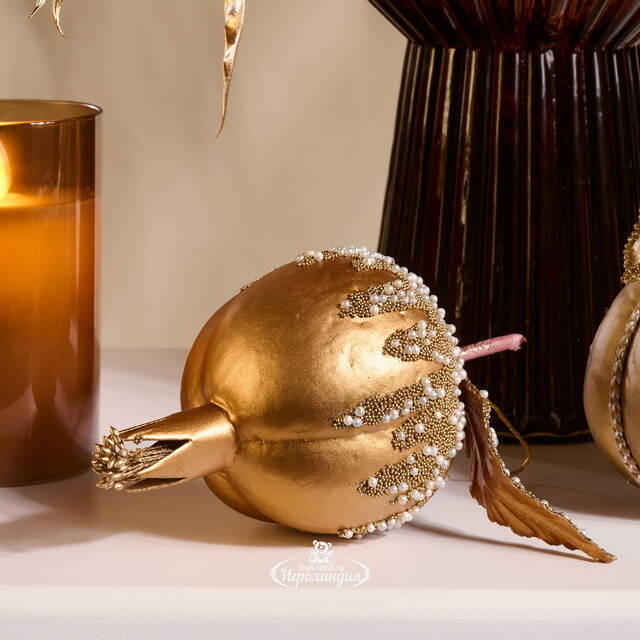 Елочная игрушка Плод Кремонского Сада 16 см, подвеска Winter Deco