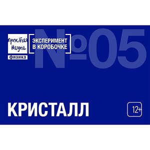 Набор для опытов Эксперимент в коробочке: Кристалл Простая наука фото 1