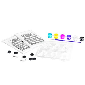 Набор для создания магнитов из гипса Русалочка 4M фото 3