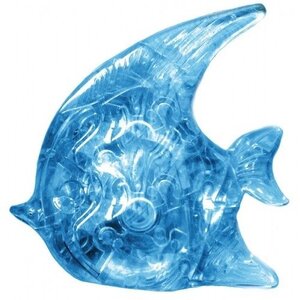 3Д пазл Рыбка голубая 19 элементов
