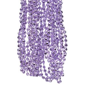 Бусы на елку Алмазная Россыпь 270 см светло-сиреневые, пластиковые Kaemingk фото 2
