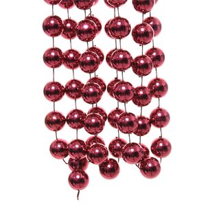 Бусы на елку Гигант 2 см*270 см magnolia, пластиковые Kaemingk фото 3