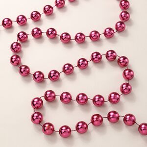 Бусы на елку Гигант 2 см*270 см magnolia, пластиковые Kaemingk фото 2