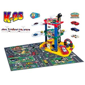 Парковка 3 уровня с ковриком и машинками G.B.FABRICANTES фото 1