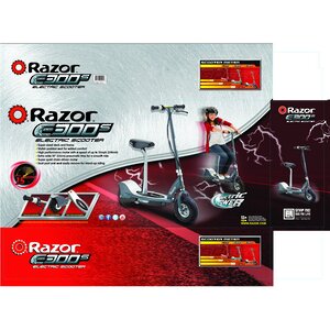 Электросамокат Razor E300S, серый, до 100 кг Razor (Разор) фото 4