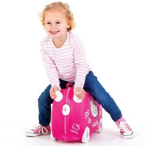 Детский чемодан на колесиках Hello Kitty Trunki (Транки) фото 3