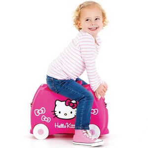 Детский чемодан на колесиках Hello Kitty Trunki (Транки) фото 4