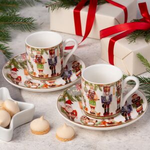 Кофейный набор Christmas Motivi, 4 предмета EDG фото 2