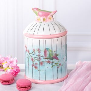 Керамическая банка для хранения Paradiso Uccello 21 см
