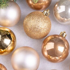 Коллекция пластиковых шаров Gracy - Брызги Шампанского 6 см, 30 шт Winter Deco фото 2