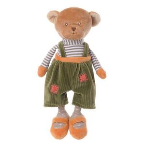 Мягкая игрушка Мишка Симон в зеленых шортах - Baby Patchwork 20 см, Barbara Bukowski Bukowski фото 1