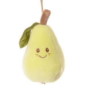 Мягкая игрушка-брелок Желтая Груша - Happy Fruits 10 см, Barbara Bukowski