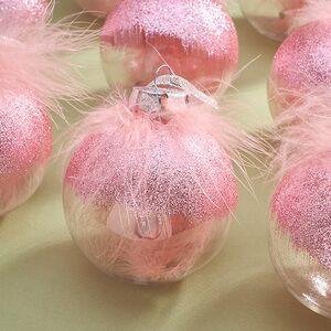 Набор пластиковых шаров Розовый Фламинго 8 см, 12 шт Kaemingk фото 4