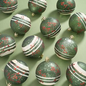 Набор пластиковых шаров Де-Булон 8 см, 12 шт