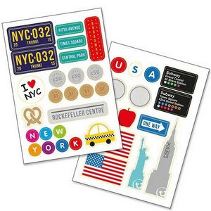 Детский чемодан-каталка Тони Таксист с наклейками Trunki фото 5