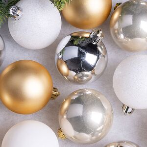 Коллекция пластиковых шаров Gracy - Bright Luxury 6 см, 30 шт Kaemingk фото 2