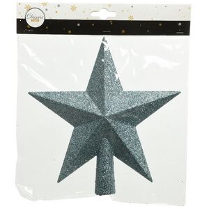 Верхушка Звезда 19 см голубой туман Kaemingk фото 2