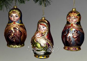 Матрешка, 13см
