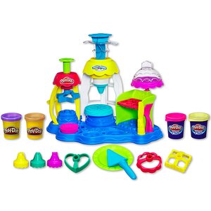 Набор для лепки Play-Doh: Фабрика пирожных с инструментами Hasbro фото 1