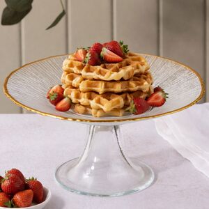 Подставка для торта на ножке Мелани 21 см