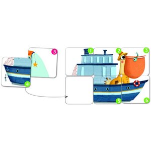 Карточная игра Бата-пазл DJECO (Джеко) фото 2