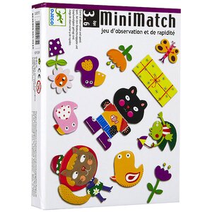 Карточная игра Миниматч Djeco фото 2