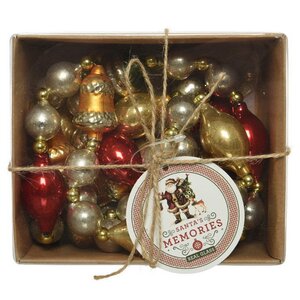 Стеклянные бусы на елку Vintage Christmas: Classic 180 см Kaemingk фото 2