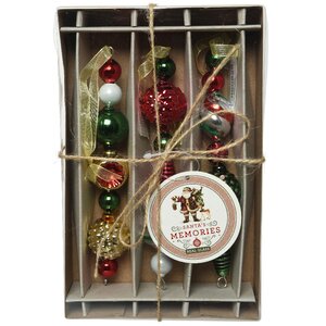 Набор елочных украшений Vintage Christmas: Classic 15 см, 3 шт, стекло, подвеска Kaemingk (Кейминг) фото 2