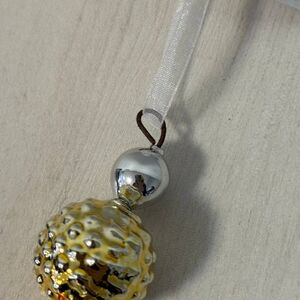 Набор елочных украшений Vintage Christmas: Soft Gold 15 см, 3 шт, стекло, уцененный Kaemingk фото 4