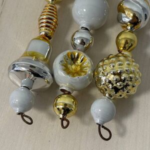 Набор елочных украшений Vintage Christmas: Soft Gold 15 см, 3 шт, стекло, уцененный Kaemingk фото 3