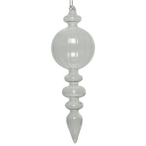 Елочная игрушка Сосулька Corselles 18 см 2 шт, стекло Kaemingk фото 1