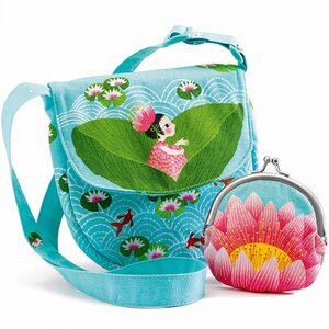 Детская сумочка и кошелек Кувшинка 15 и 7 см текстиль Djeco фото 1