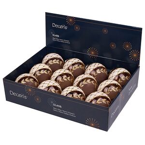 Набор стеклянных шаров Giusta Crucca 8 см, 12 шт Kaemingk фото 3