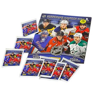 Альбом для наклеек "Хоккей: НХЛ 2016-2017", 15 наклеек Panini фото 1