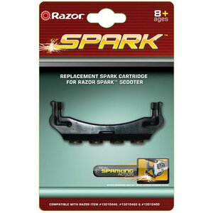 Самокат Spark с искрами, колеса 125 мм, синий Razor фото 7