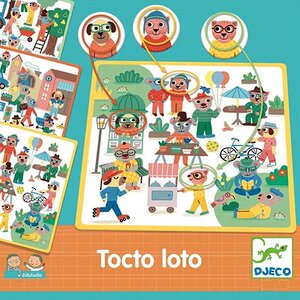 Развивающая игра Eduludo Лото: Найди-Объясни Djeco фото 1