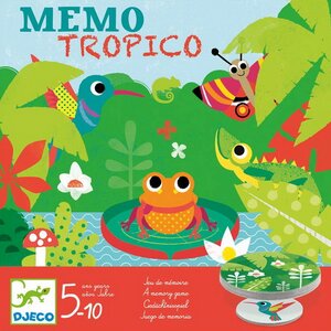 Настольная игра Мемо Тропики DJECO (Джеко) фото 1